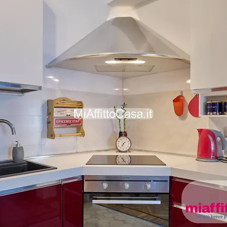Apartamento Wissam's Red Kitchen Milán